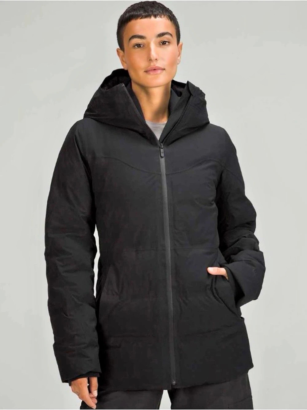 Lululemon StretchSeal Sleet Street Jacket Black Size 4